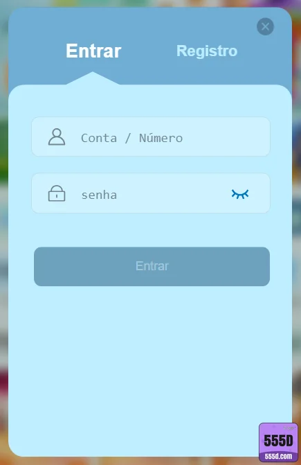 555d Vantagens ao Registrar-se na 555d